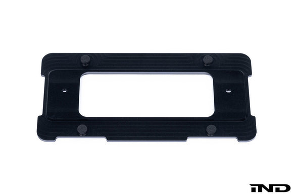 Rogue Engineering x IND BMW CNC Billet License Plate Bracket