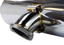 Remark 2023+ Toyota GR Corolla Elite Spec Cat-Back Exhaust w/ Outer Polished & Center Burned TI Tips-4