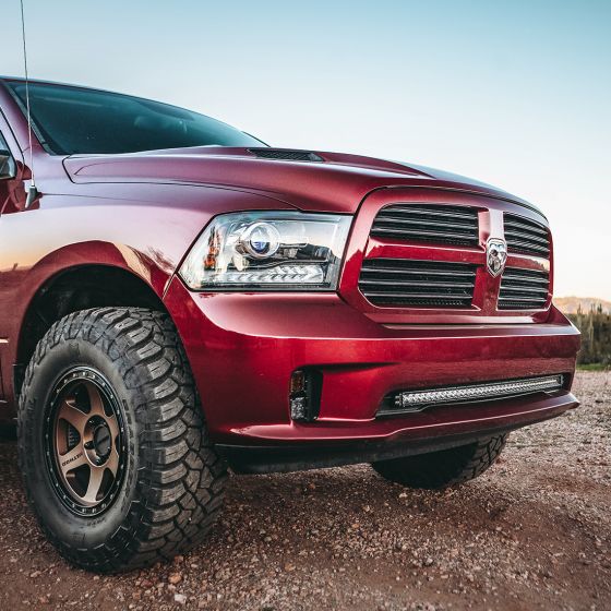 Rigid Industries 13-18 Dodge Ram 1500 Bumper Mount 40in E / Radiance+ / SR-Series - 0