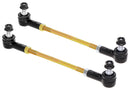 RockJock Adjustable Sway Bar End Link Kit 10 1/2in Long Rods w/ Sealed Rod Ends and Jam Nuts pair-1