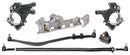 RockJock JL/JT Currectlync High Steer kit for Ram Assist. w/ Knuckles Drag link, Tie Rod, Hardware-1