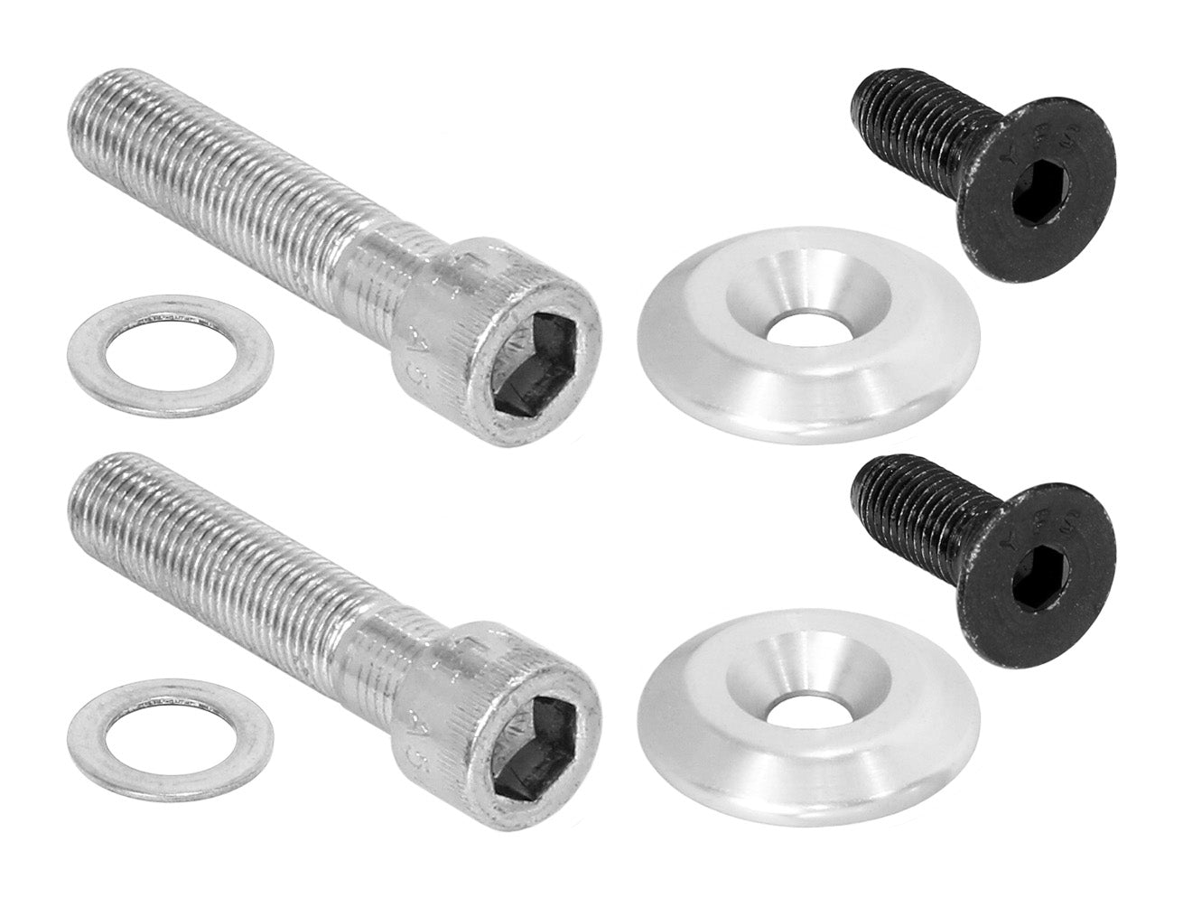 RockJock Antirock Sway Bar Arm Hardware Pack JT Rear Forged Arms Only - 0