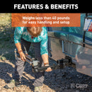 RockJock Curt Rambler Steel RV Tow Bar 7500lbs 2in Shank-3