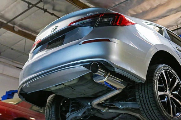 REMARK 2022+ Honda Civic Sport Sedan (FE2) Sports Touring Spec Catback Exhaust - Burnt Steel Tip