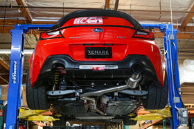 REMARK Subaru 2022 BRZ Catback Exhaust - R1 Spec Single - Exit Full Titanium - 0