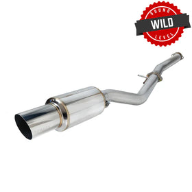 Remark 2009+ Nissan 370Z Cat-Back Exhaust R1-Spec w/Single Stainless Steel Exit