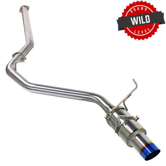 REMARK 2022+ Subaru WRX VB Catback Exhaust - R1 Spec Single-Exit Full Titanium