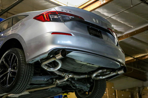 REMARK Catback Exhaust. Honda Civic Sport Sedan (FE2). LINK LOOP Spec. Dual Burnt tips