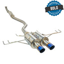 Remark 2017+ Honda Civic Type-R FK8 Full Titanium Resonated Cat-Back Exhaust-1