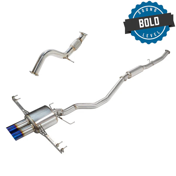 REMARK Sports Touring Catback in Titanium + SUS304 Front Pipe - Honda Civic Type R FL5 [2023+]