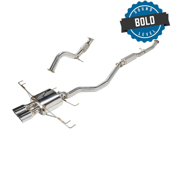 Remark 2023+ Honda Civic Type-R (FL5) Sports Touring Catback Exhaust/Front Pipe - Stainless Steel