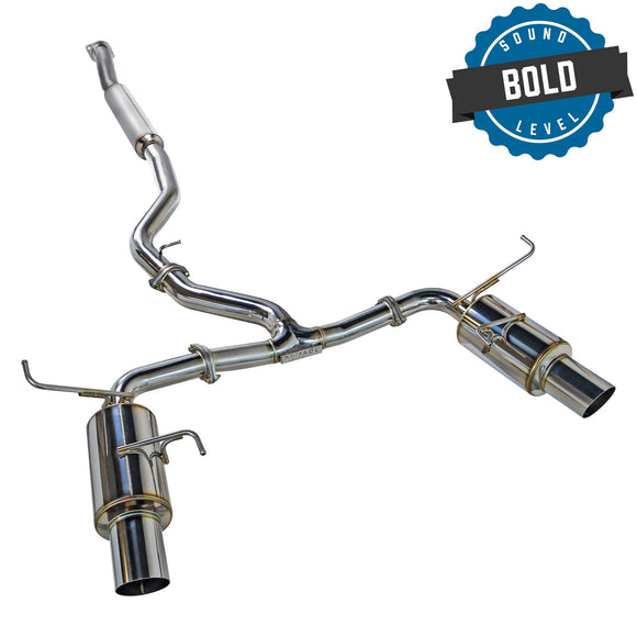 R1-Spec Dual w/ Resonator Catback Exhaust - Subaru WRX/STI VA [2015-21]