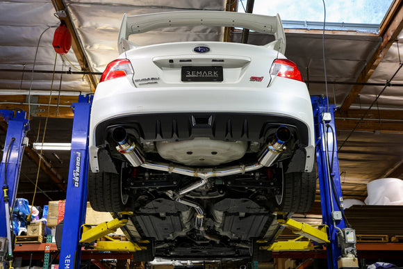 R1-Spec Dual w/ Resonator Catback Exhaust - Subaru WRX/STI VA [2015-21]