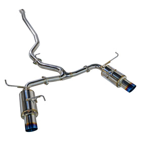 R1-Spec Dual w/o Resonator Catback Exhaust - Subaru WRX/STI VA [2015-21] - 0