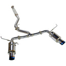 REMARK 2022+ Subaru WRX (VB) Catback Exhaust - Dual R1 Spec Burnt Stainless (Resonated)-1