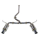 REMARK 2022+ Subaru WRX VB Catback Exhaust - Dual R1 Spec Stainless (Non-Resonated)-2