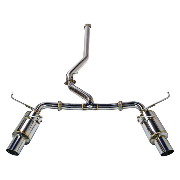 REMARK 2022+ Subaru WRX VB Catback Exhaust - Dual R1 Spec Stainless (Non-Resonated)