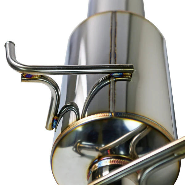REMARK Catback Exhaust. Subaru WRX VB - Dual R1 Spec Stainless (Resonated)