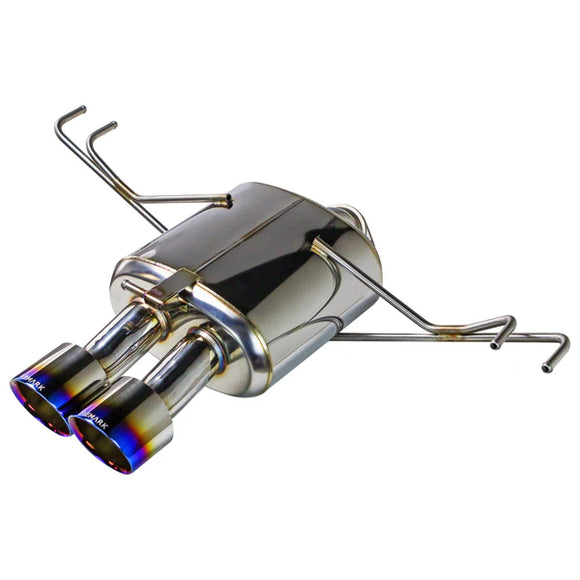 REMARK 2022+ Toyota GR Corolla Catback Exhaust - Dual Tips Center Exit (Burnt SS)