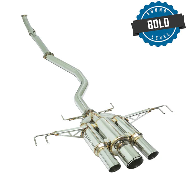 REMARK Catback Exhaust. Honda Civic Type-R (FK8) Spec III - Stainless Steel Tip Cover - 0