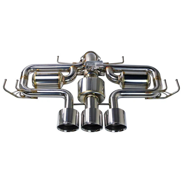 REMARK Sports Touring Triple Tip Catback + Front Pipe - Honda Civic Type R FL5 [2023+] - 0