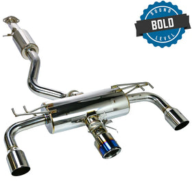 Remark 2023+ Toyota GR Corolla Elite Spec Cat-Back Exhaust w/ Outer Polished & Center Burned TI Tips