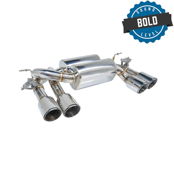 REMARK Axleback Exhaust. BMW M3 (F80) / M4 (F82/F83) - Black Chrome Tip Cover - 0