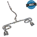 Remark 2022+ Honda Civic Sport Hatchback FL2 (Link Loop) Catback Exhaust Stainless Steel Tip-1