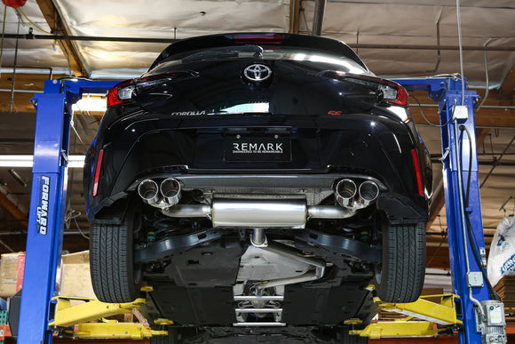Sports Touring Exhaust QUIET-Spec [Quad-Exit] - Toyota Corolla Hatchback (2019-2022)