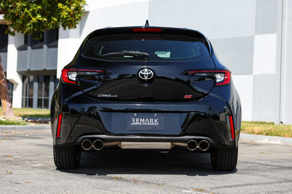 Sports Touring Exhaust QUIET-Spec [Quad-Exit] - Toyota Corolla Hatchback (2019-2022)