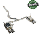 REMARK 22+ Subaru WRX VB Stainless Steel Quad Tip Catback Exhaust - Resonated-1