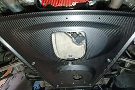 RKP E9X M3 Carbon Front Thrust Panel - 0