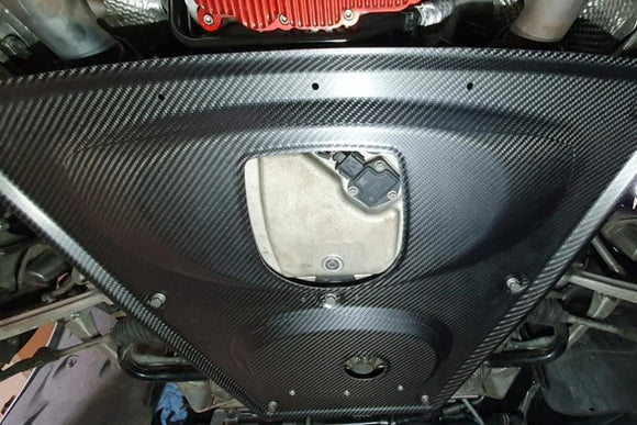 RKP E9X M3 Carbon Front Thrust Panel
