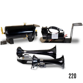 Kleinn 19-23 Ford Ranger Onboard Air System w/ Model 220 Horns