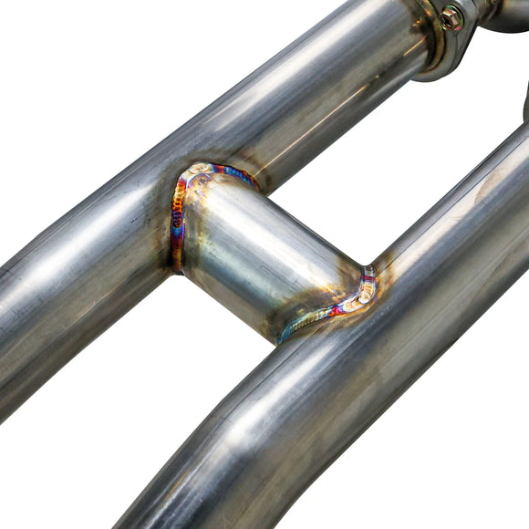 Midpipe with High Flow Catalytic Converters - Lexus IS500 2022+