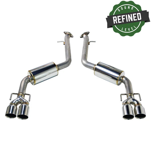 REMARK Axleback Exhaust. Lexus IS200T/ IS300/ IS350 2017-20. Stainless Double Wall - 0
