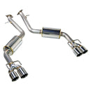 REMARK 17-20 Lexus IS200/300/350 Axleback Exhaust - Stainless Double Wall Tip (Muffler Version)-1