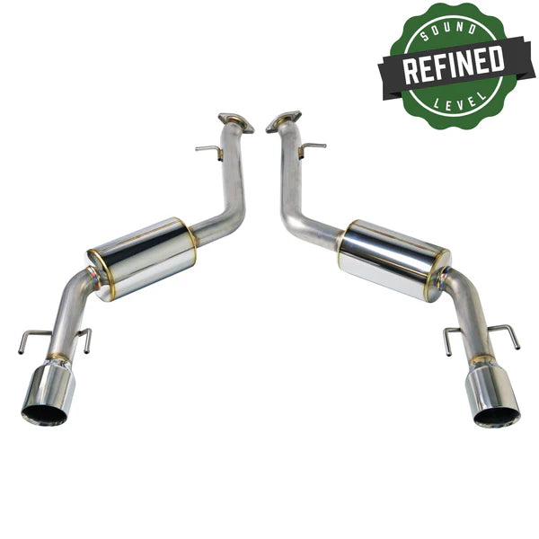 REMARK Axleback Exhaust. Lexus IS300/ IS350 2021+. Stainless Double Wall Tip - 0