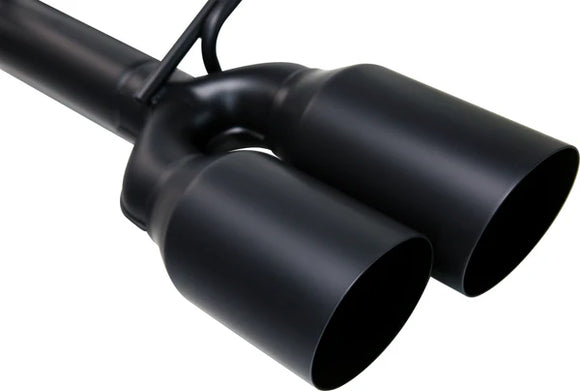 Remark 15-22 Subaru WRX STi VA Axle Back Exhaust Stainless Steel Single Wall Tip 4in Cerakote Black