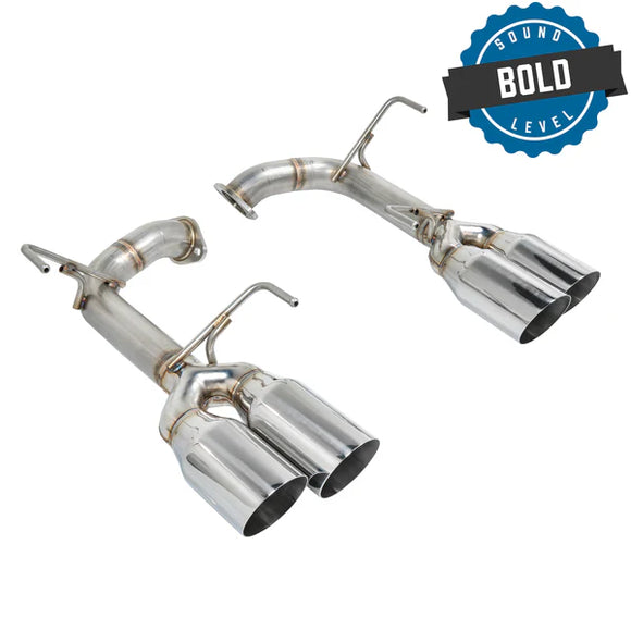 Remark 2015+ Subaru WRX STi VA Axle Back Exhaust w/Stainless Steel Single Wall Tip 4in