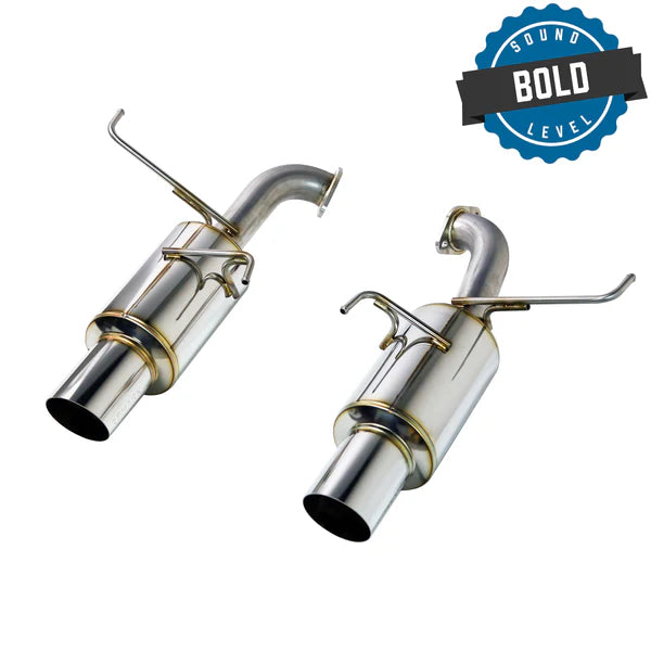 REMARK Axleback Exhaust. Subaru WRX VB - Dual R1 Spec Stainless