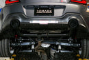 REMARK 2022+ Toyota GR86 Axleback Exhaust - Stainless Single Wall Tip - Stealth-4