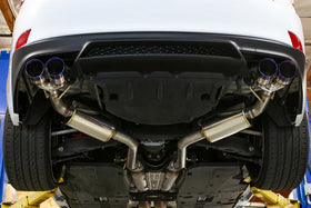 REMARK 17-20 Lexus IS200/300/350 Axleback Exhaust - SS Double Wall Burnt Tip (Muffler Version) - 0