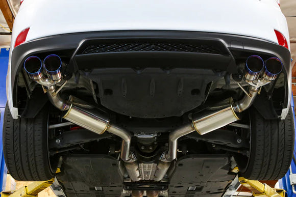 REMARK 17-20 Lexus IS200/300/350 Axleback Exhaust - SS Double Wall Burnt Tip (Muffler Version)