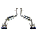 REMARK 17-20 Lexus IS200/300/350 Axleback Exhaust - SS Double Wall Burnt Tip (Muffler Version)-1
