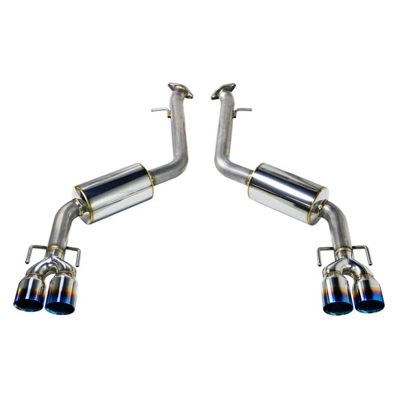 REMARK 17-20 Lexus IS200/300/350 Axleback Exhaust - SS Double Wall Burnt Tip (Muffler Version)