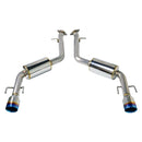 REMARK 2021+ Lexus IS300/ IS350 Axleback Exhaust - Burnt Stainless Double Wall Tip (Muffler Version)-1