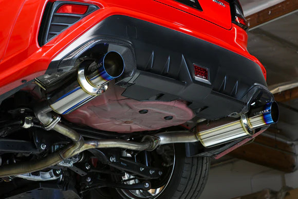 REMARK 2022+ Subaru WRX VB Axleback Exhaust - Dual R1 Spec Burnt Stainless