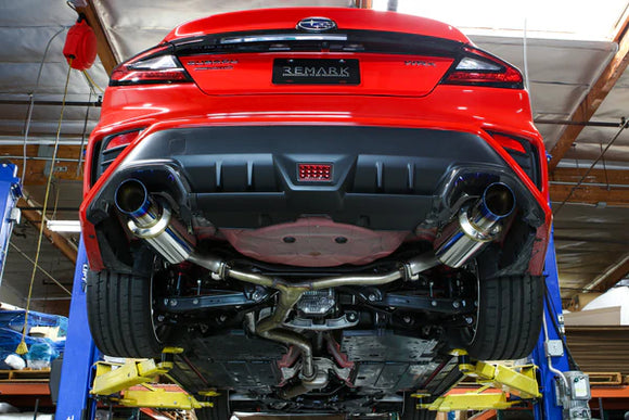 REMARK 2022+ Subaru WRX VB Axleback Exhaust - Dual R1 Spec Stainless