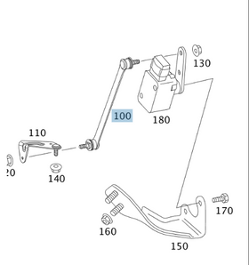 Genuine Mercedes-Benz ROD At Sensor A2213280234